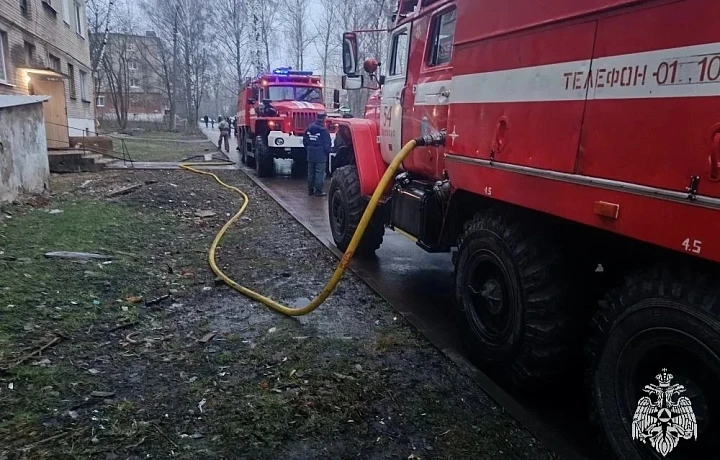 Жителя Киреевского района спасли при пожаре в многоэтажке