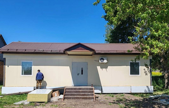 В Воловском районе готовят к открытию новый ФАП