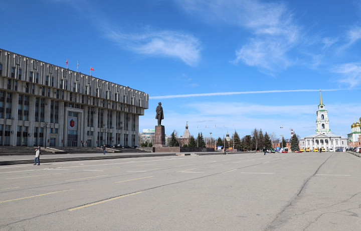 Парковку на площади Ленина в Туле закроют на месяц из-за ремонта