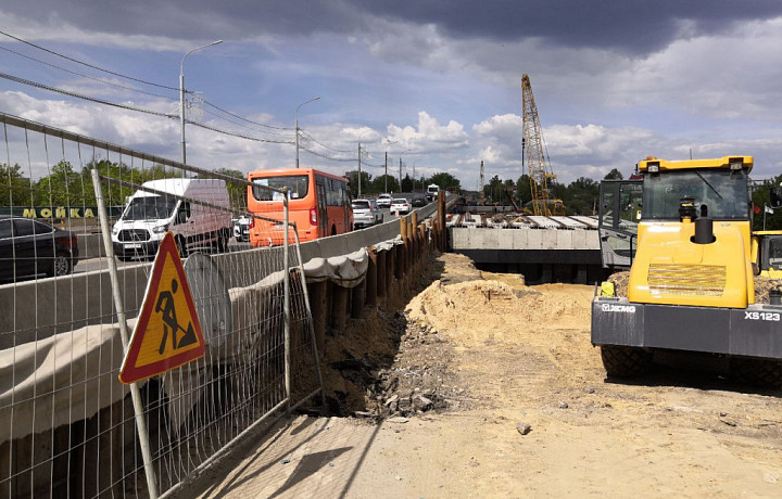 Движение на тульском Московском путепроводе на время изменится 18 и 19 мая