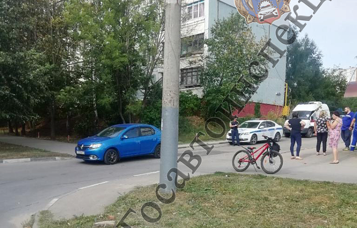 Тулячка на Renault Logan сбила девятилетнего велосипедиста: ребенок попал в больницу