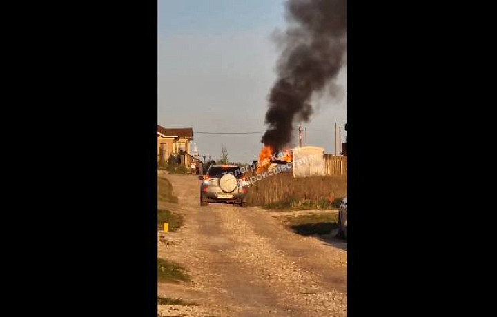 В Туле в автомобиле сгорел мужчина
