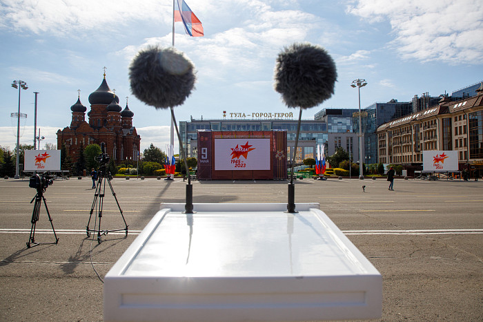 В Туле состоялся военный парад в честь Победы в Великой Отечественной войне
