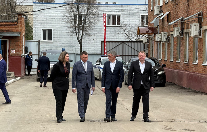 Губернатор Дмитрий Миляев посетил «Тулагорводоканал»