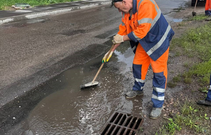В Туле создали дополнительные бригады для устранения подтоплений