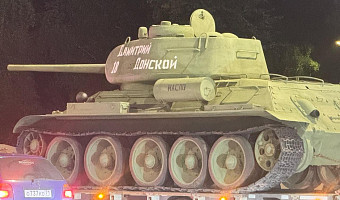 В Тулу приехали танки, которые станут украшением мемориала «Наша сила в единстве»