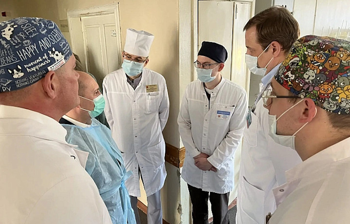 Новое приёмное отделение Новомосковской больницы достроят в апреле