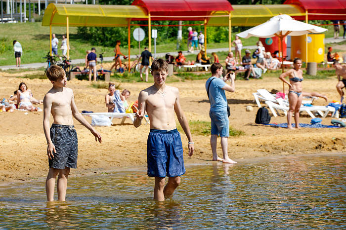 В жару вода манит: как туляки спасаются от палящего солнца – фоторепортаж