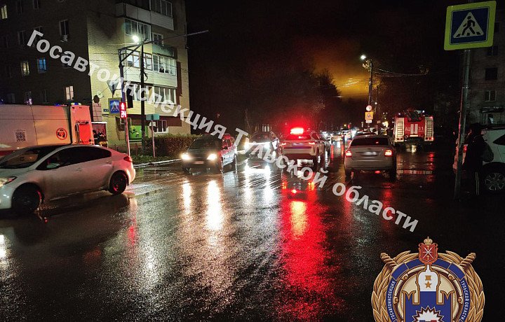 Пожилой пешеход попал под колеса иномарки на улице Советской в Щекине