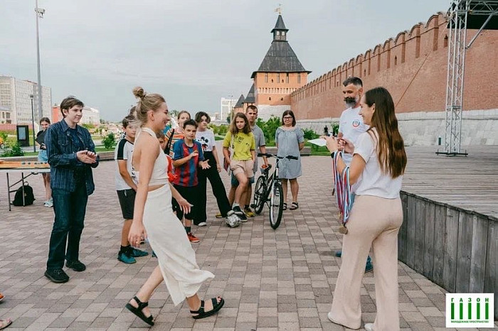 Посетители «Газона» стали участниками турнира по джакколо