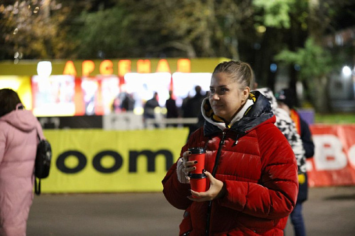 В Туле начался матч «Арсенала» и «Алании» – фото