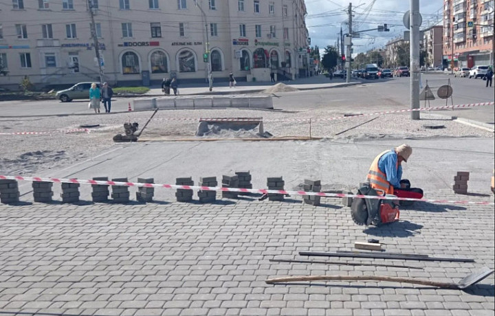 В Туле по нацпроекту продолжается ремонт четырех улиц