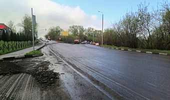 На Щекинском шоссе в Туле ограничат движение авто с 1 мая из-за ремонта