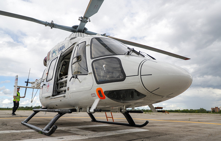 Вертолет тульской санавиации поднимался в небо 167 раз с начала года