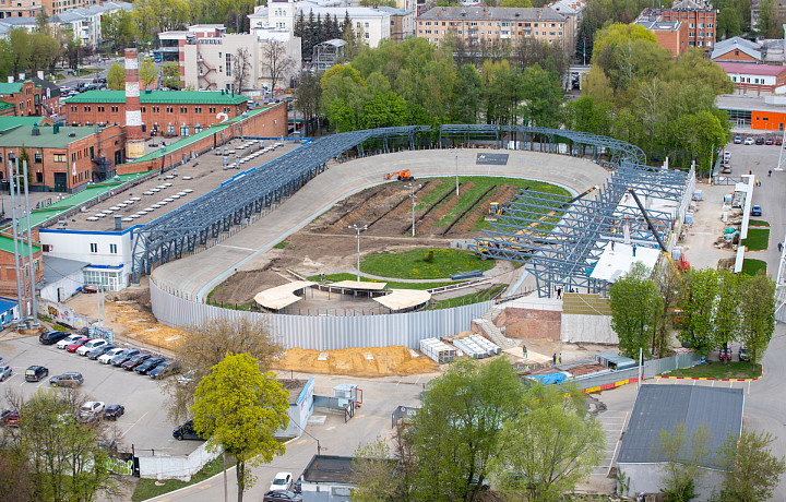 Тульский велотрек введут в эксплуатацию в декабре 2022 года