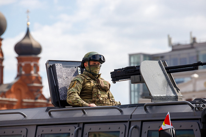 В Туле состоялся военный парад в честь Победы в Великой Отечественной войне