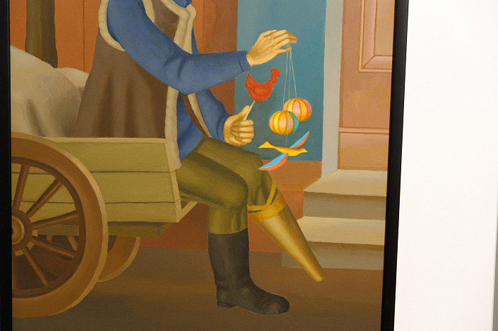 Таинственные маски и средневековые мотивы: в Туле открылась выставка художника Александра Майорова