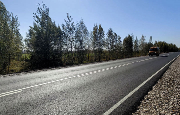В Туле и области обновили 18 километров дорог в опорной сети региона