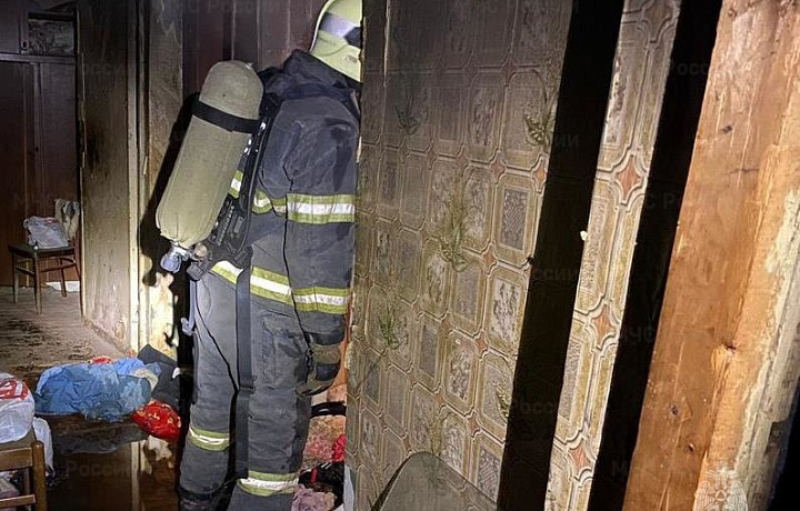 Один человек пострадал на пожаре в новомосковских Сокольниках