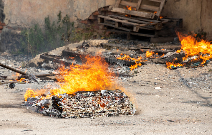 Из-за высокой пожароопасности в Туле и области объявили метеопредупреждение 7 сентября