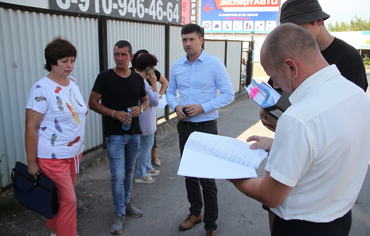 В Алексине состоялась комиссионная приемка ремонта дорог в рамках проекта БКД