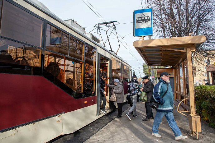 30 октября на улице Воздухофлотской в Туле частично ограничат движение трамваев