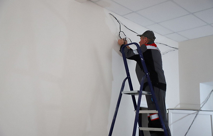 В Центральной городской библиотеке имени Льва Толстого продолжается капитальный ремонт