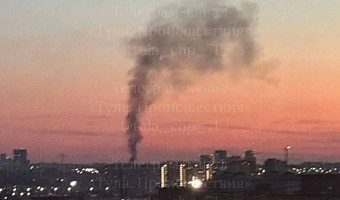 Частный дом загорелся в тульском Мясново вечером 31 августа