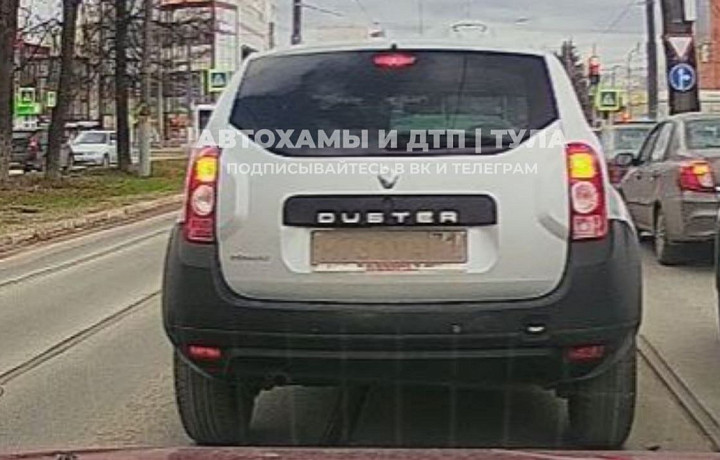 Туляки ездят с грязными автомобильными номерами, чтобы нарушать ПДД