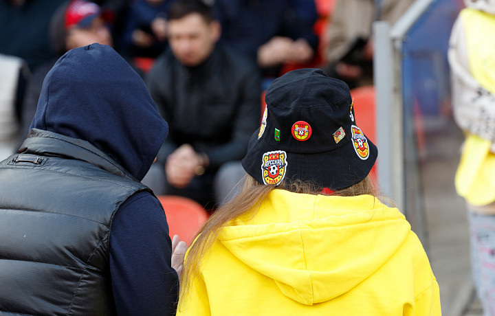 Четыре тысячи болельщиков посетили матч тульского «Арсенала» против «СКА-Хабаровск»