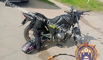 В Суворове несовершеннолетний мотоциклист пострадал в ДТП с иномаркой