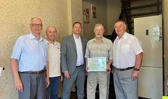 Ветеран труда из Тулы Александр Мещеряков награжден медалью «Трудовая доблесть»