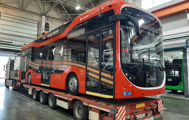Новый троллейбус из Челябинска выйдет на маршрут в Туле