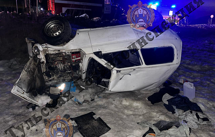 В Ясногорском районе большегруз врезался в «ВАЗ»: два человека попали в больницу