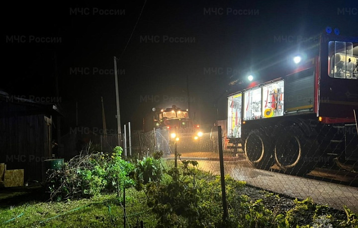 Два человека погибли при пожаре в жилом доме в Заокском районе