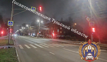 Hyundai и Chevrolet столкнулись на улице Кирова в Туле