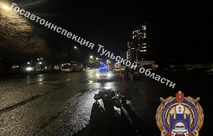 Водитель Volkswagen сбил электровелосипедиста на улице Оборонной в Туле