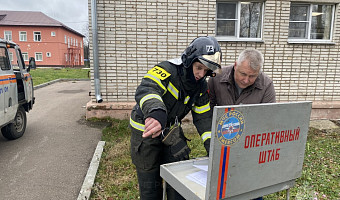 Суворовскую районную больницу эвакуировали из-за условного пожара
