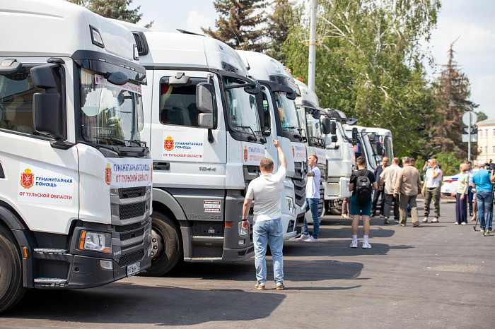 Бригада тульских медиков отправилась в ДНР для оказания медицинской помощи местным жителям