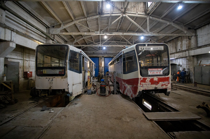 Тула получила 29 трамвайных вагонов от Москвы и Таганрога