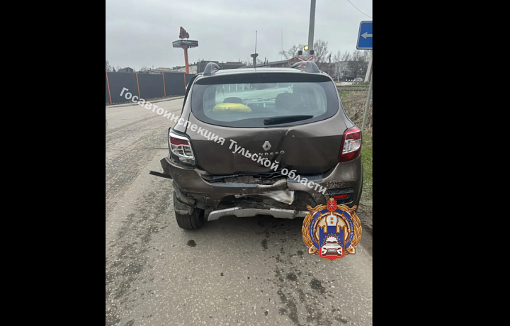 Пьяный водитель «ВАЗа» устроил ДТП на улице Южной в Щекине