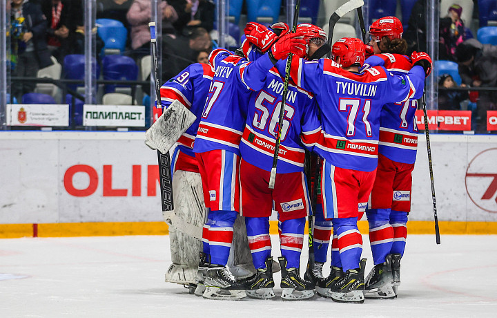 Тульский АКМ закончил 2023 год победой над казанским «Барсом»