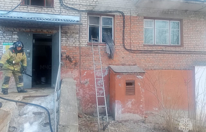 При пожаре в Туле погибла женщина
