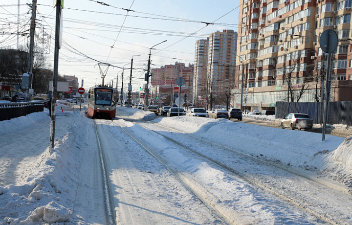Схему движения трамваев на проспекте Ленина в Туле поменяют с 7 февраля