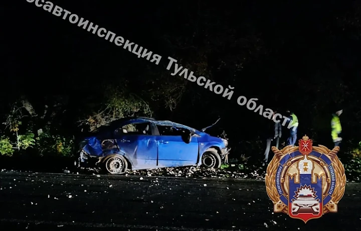 «Шевроле» слетел кювет и опрокинулся в Новомосковске