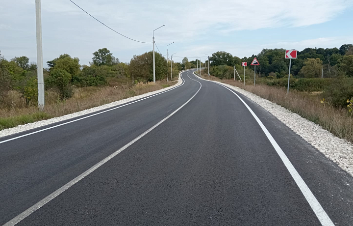 В 2024 году на региональных дорогах в Тульской области нанесли более 260 км дорожной разметки