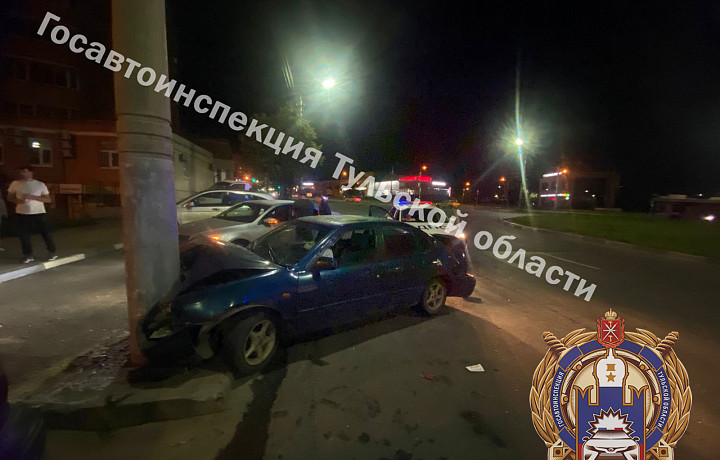 ﻿Автоинспекторы нашли водителя иномарки, скрывшегося с места ДТП в Туле