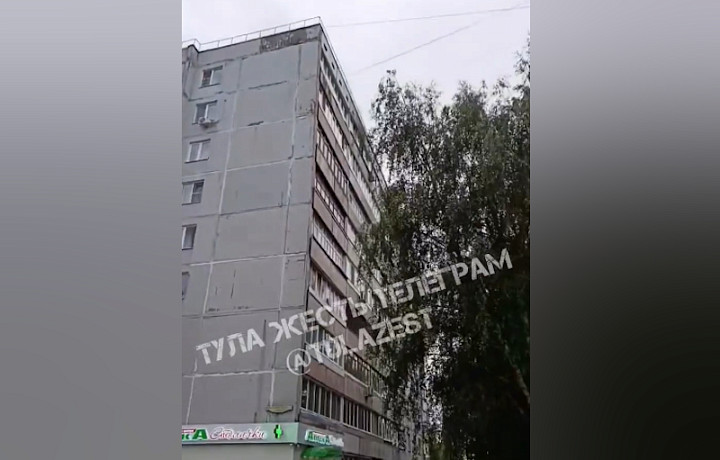 Квартира загорелась на улице Металлургов в Туле вечером 29 июня