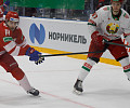 Фоторепортаж: как прошел матч между национальными сборными России и Беларуси