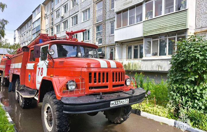 За сутки в Тульской области потушили три техногенных пожара